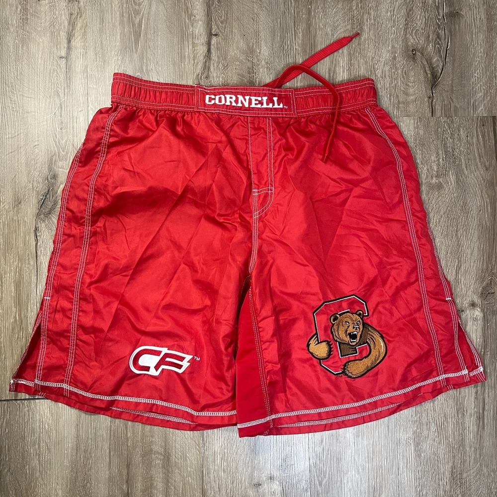 Cornell Wrestling Mens Shorts Red XXL 2XL Cage Fighter